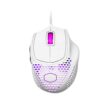 ⁦كولر ماستر MM720 RGB-LED Claw Grip - ماوس ألعاب سلكي خفيف الوزن للغاية 49 جرام ، مستشعر بصري 16000 نقطة في البوصة ، 70 مليون نقرة للمفاتيح الصغيرة ، قدم PTFE الانسيابي السلس - أبيض لامع⁩ - الصورة ⁦2⁩