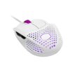⁦كولر ماستر MM720 RGB-LED Claw Grip - ماوس ألعاب سلكي خفيف الوزن للغاية 49 جرام ، مستشعر بصري 16000 نقطة في البوصة ، 70 مليون نقرة للمفاتيح الصغيرة ، قدم PTFE الانسيابي السلس - أبيض لامع⁩ - الصورة ⁦3⁩